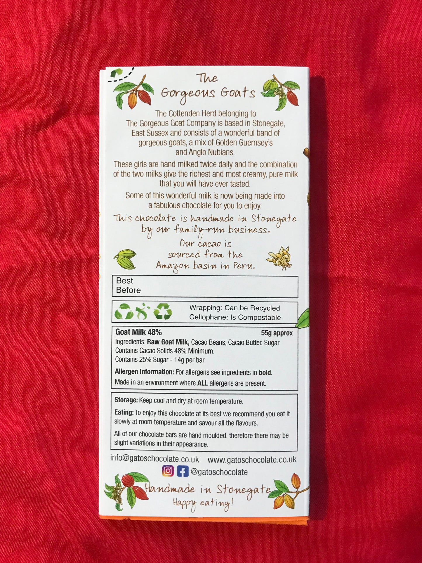 Goat Milk Milk Chocolate