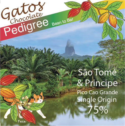 Sao Tome, Cantagalo 75% Single Origin - Coming Soon!
